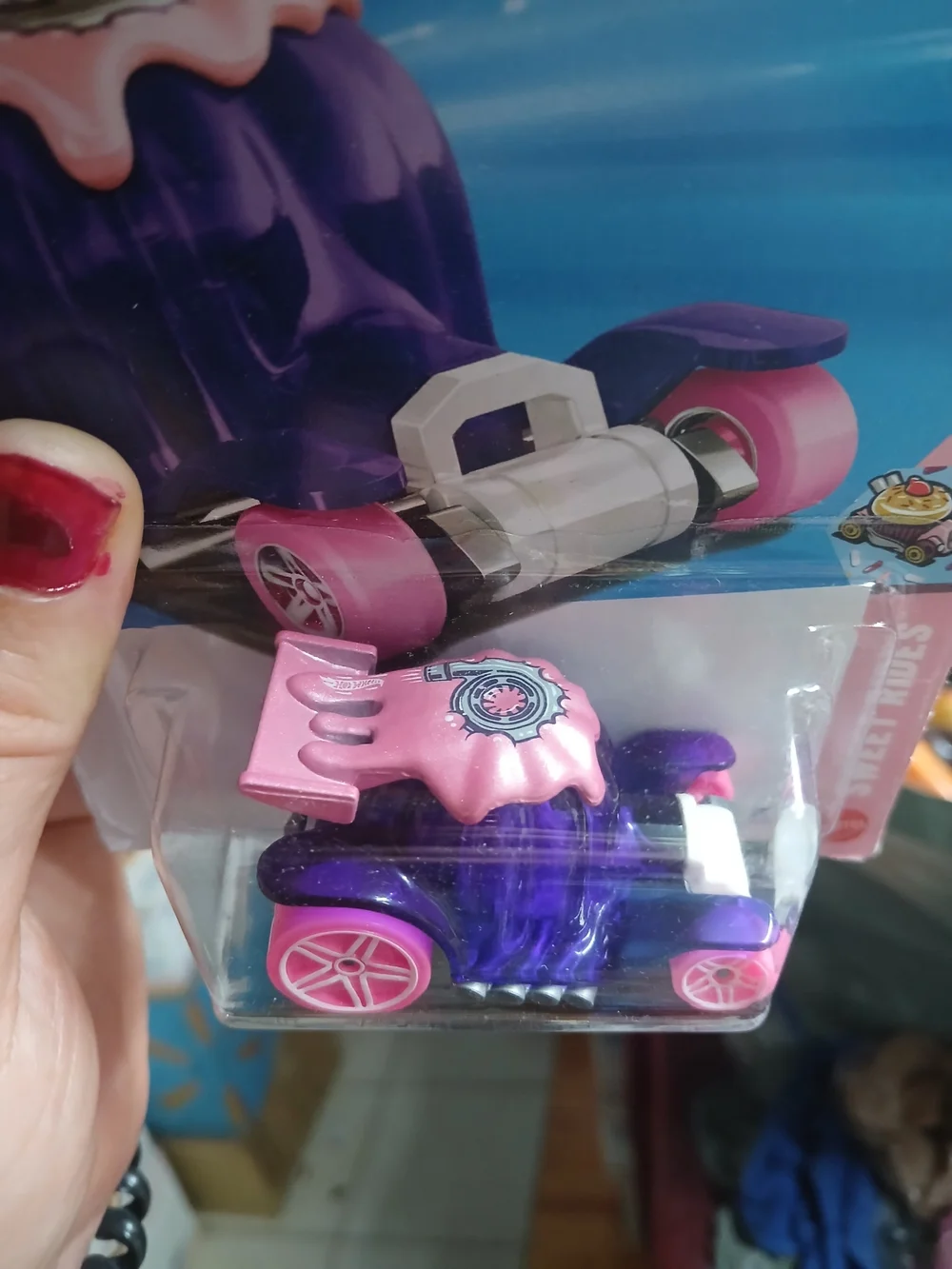 Hot Wheels Sweet Rides Purple & Pink Toy Car